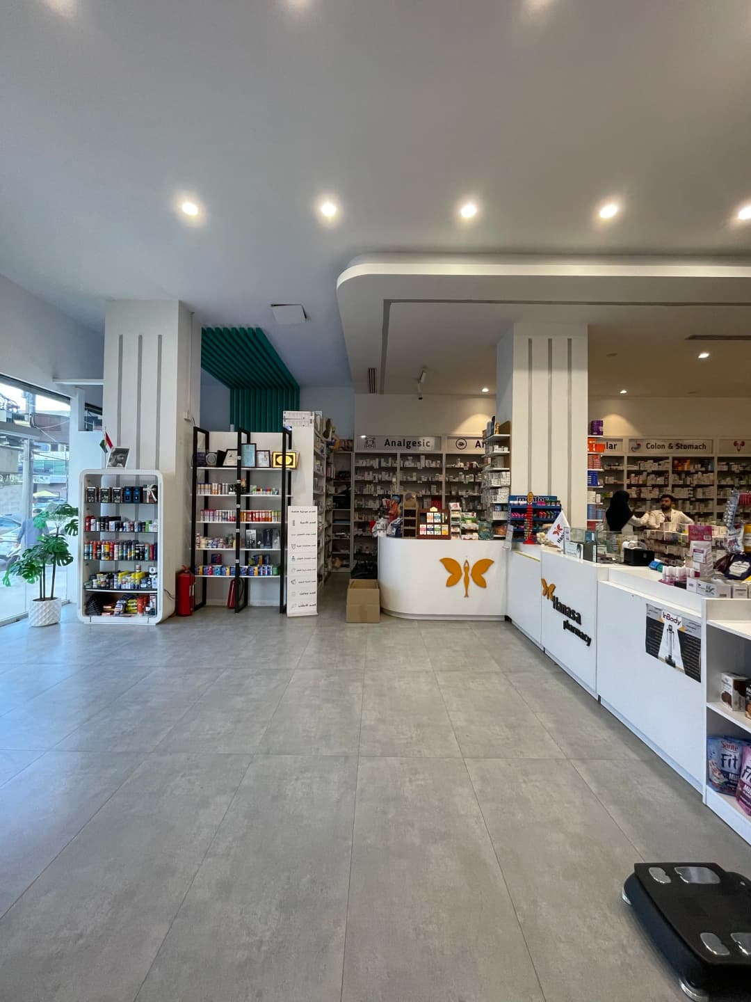 Pharmacy counter